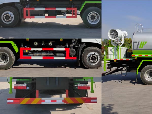 程力威牌CLW5160TDY6CL型多功能抑塵車(chē)